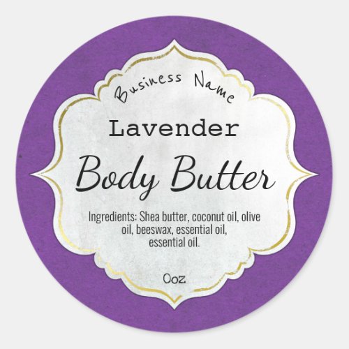 Lavender Product Labels