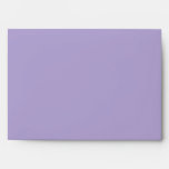 Lavender Purple Blank Customizable Envelope at Zazzle