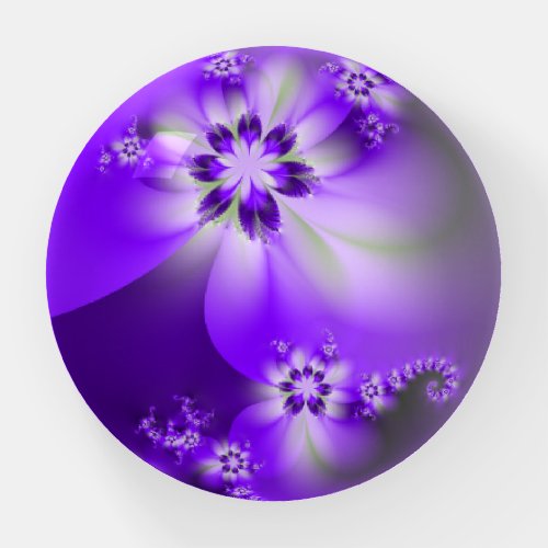 Lavender Purple Blue Violet Orchid Flowers Paperweight
