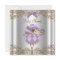Lavender Purple Brown Lace Girl Baby Shower