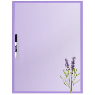 Lavender Purple Dry Erase Board