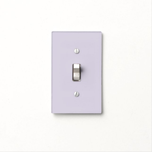 Lavender Purple   Light Switch Cover (In Situ)