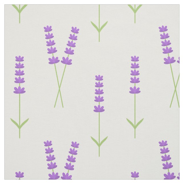 Lavender purple pattern fabric (Swatch)