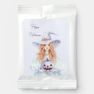 Lavender Purple Pumpkin Redhead Halloween Hot Chocolate Drink Mix