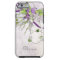 Lavender Purple Sweet Peas Greenery Swirls