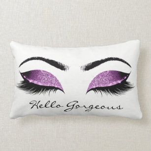 Lavender And White Pillows Decorative Throw Pillows Zazzle