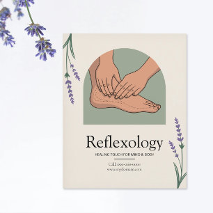 Lavender - Reflexology Flyer