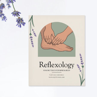 Lavender - Reflexology Flyer