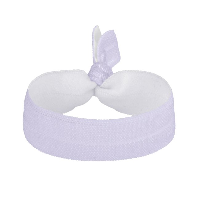 Lavender Ribbon Hair Tie (Front)
