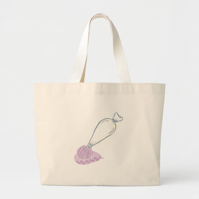 Lavender Rose and Pastry Bag (Front)