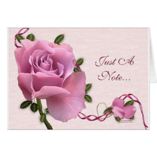 Lavender Rose Cards