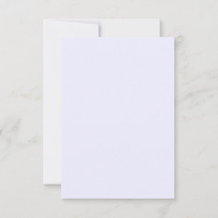 Lavender Rose Soft Pale White Pastel Solid Color Card