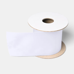 Lavender Rose Soft Pale White Pastel Solid Color Satin Ribbon