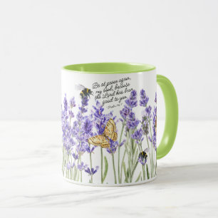 Lavender & Scripture Mug