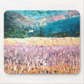 Lavender Secular Mouse Pad by HeARTForGod at Zazzle