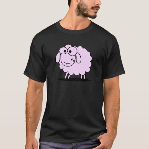Lavender Sheep for kids lamb for kids animal for k T_Shirt