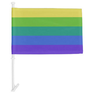 Lavender Shift Car Flag