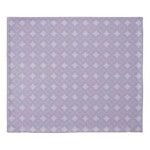 Lavender shippo pattern duvet cover