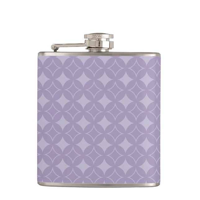 Lavender shippo pattern flask (Front)