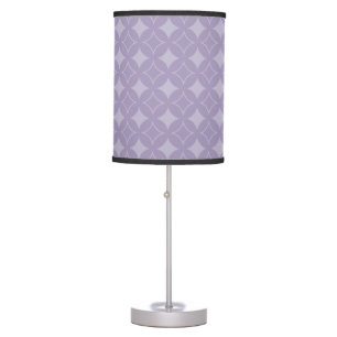 Lavender shippo pattern table lamp
