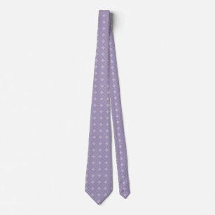 Lavender shippo pattern tie