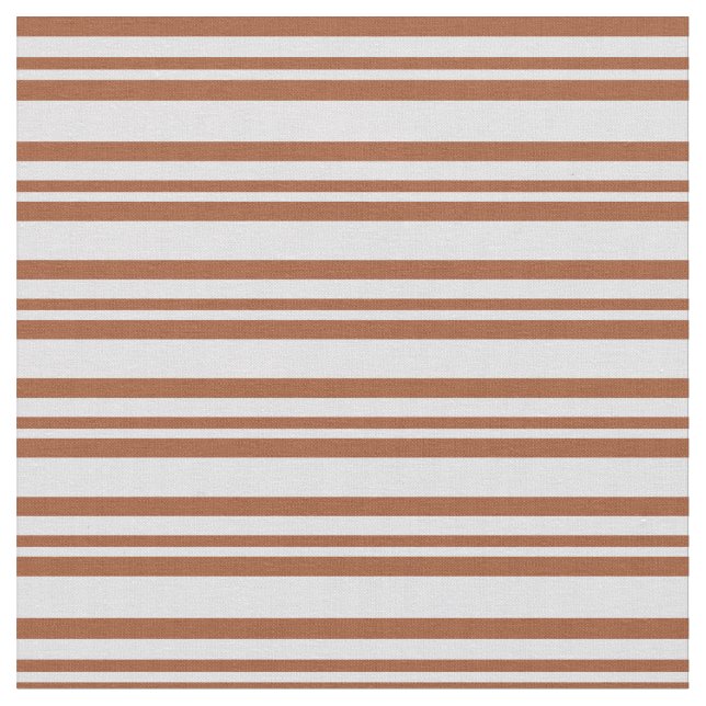 Lavender & Sienna Colored Lined/Striped Pattern Fabric (Close Up)