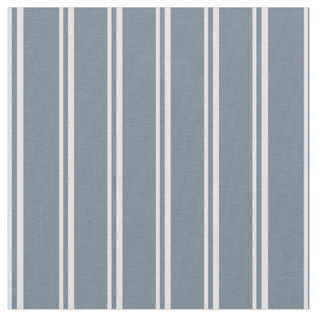Lavender & Slate Gray Stripes Pattern Fabric (Close Up)