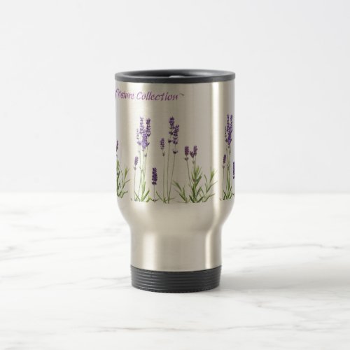 Lavender Stainless Steel 15 oz TravelCommuter Mug