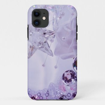"lavender Star And Crystals" Collection Iphone 11 Case by DragonL8dy at Zazzle