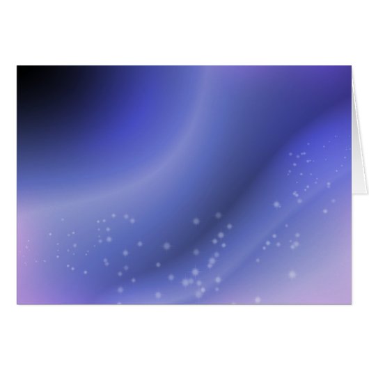 Lavender Stars (landscape) Cards (Front Horizontal)