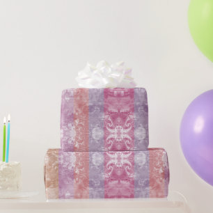 Lavender Stripe Wrapping Paper