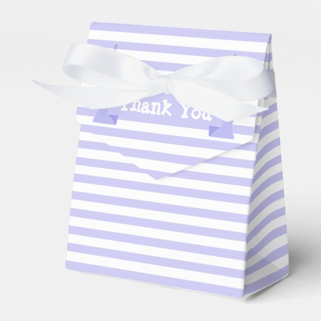 Lavender Stripes | Thank You