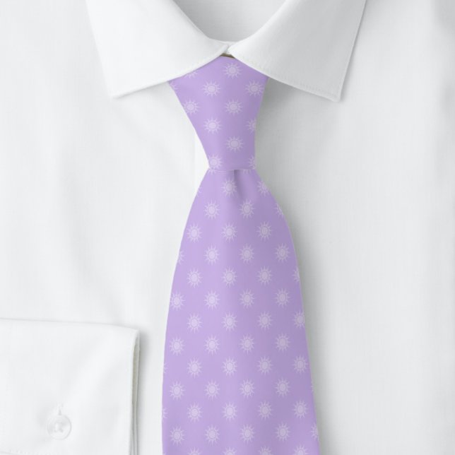 Lavender Sun Neck Tie (Creator Uploaded)