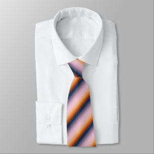 Lavender Sunset Colors Neck Tie