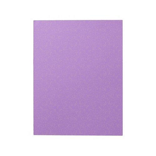 Lavender Swirls Notepad