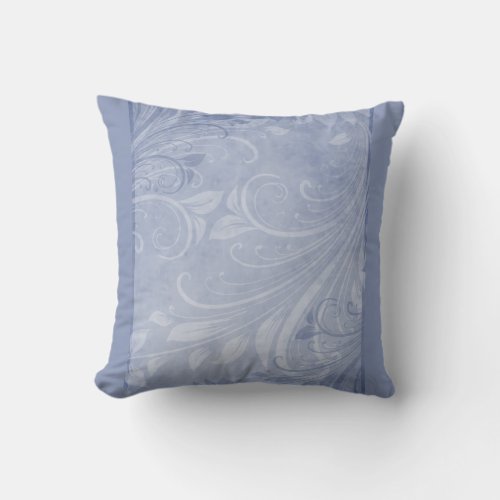 Lavender Swirls Throw Pillow