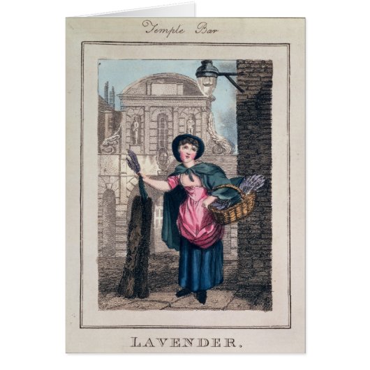 Lavender, Temple Bar, from 'Cries of London' (Front)
