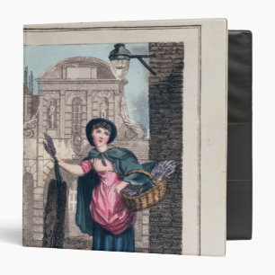 Lavender, Temple Bar, from 'Cries of London' 3 Ring Binder