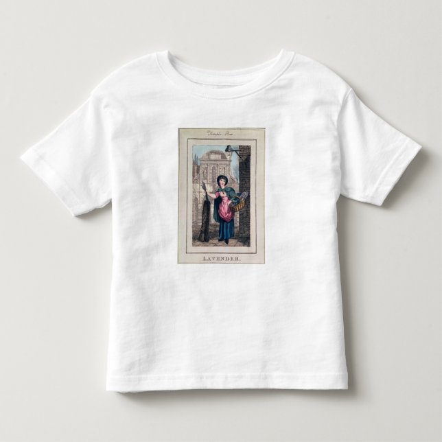 Lavender, Temple Bar, from 'Cries of London' Toddler T-shirt (Front)