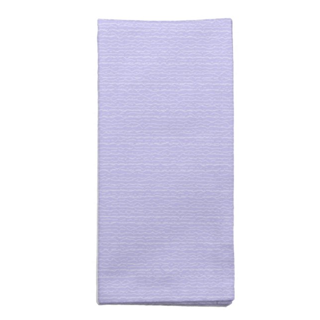 Lavender Texture Cloth Napkins (Folded)