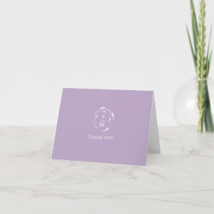 Lavender Thank You Card Templates