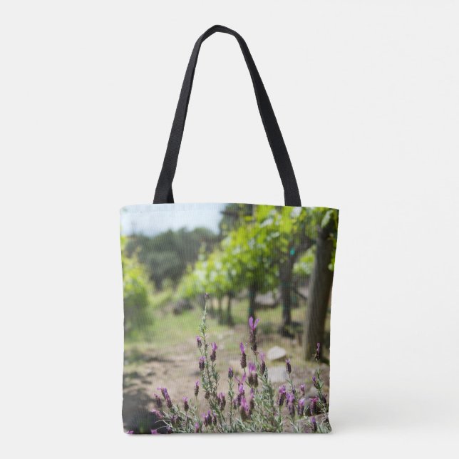 Lavender Tote Bag (Back)