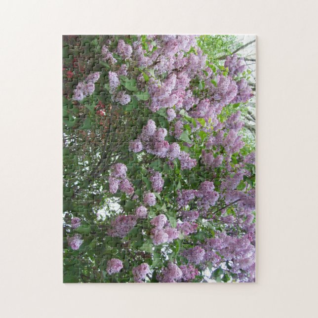 lavender tree jigsaw puzzle (Vertical)