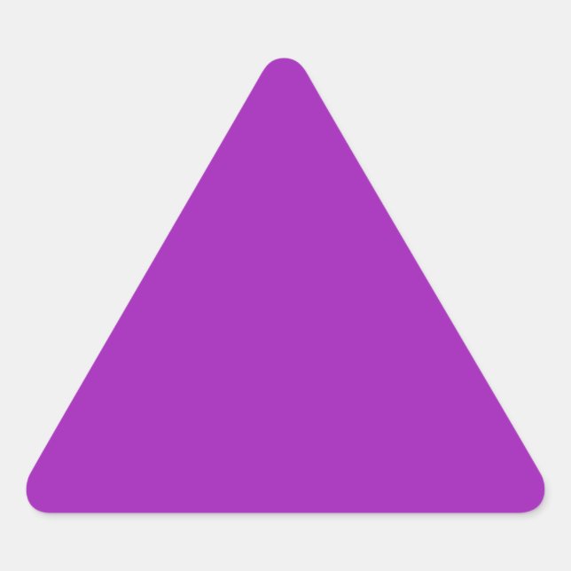 Lavender Triangle Sticker (Front)