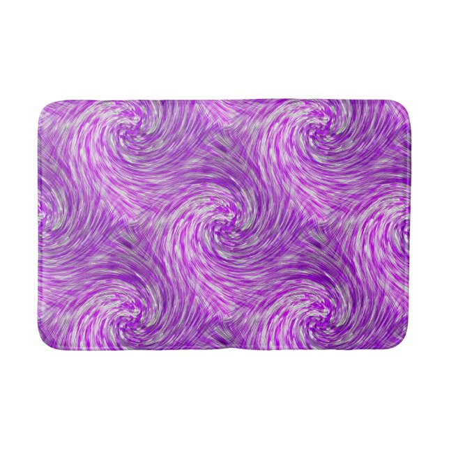 Lavender Twirls...... Bath Mat (Front)