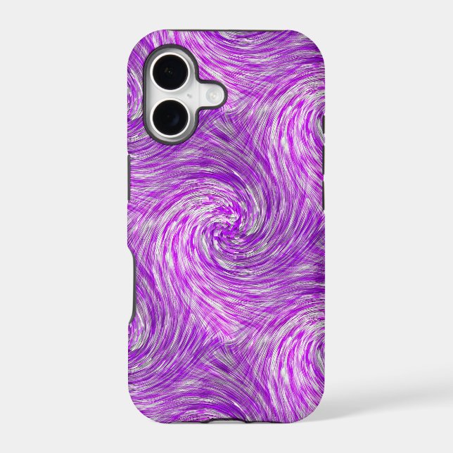Lavender Twirls....... Iphone Case (Back)