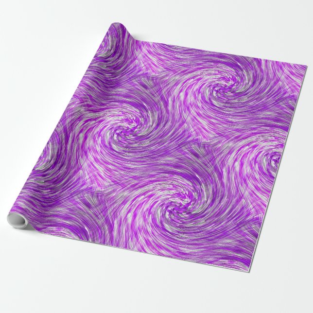 Lavender Twirls...... Wrapping Paper (Unrolled)