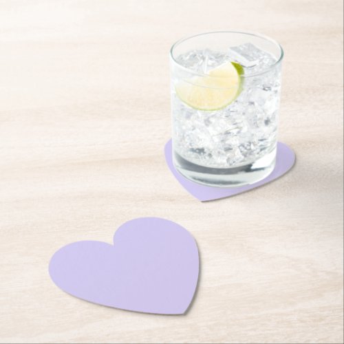 Lavender Twist Sturdy Wedding Paper Coasters