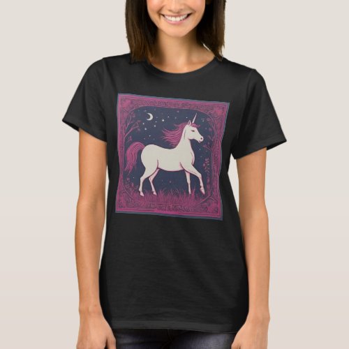Lavender Unicorn  T_Shirt