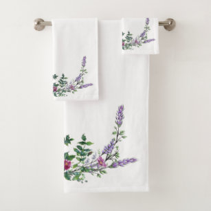 Idyllic Eucalyptus Daisy Lavender Butterfly Hand Towels Bathroom Hanging  Cloth Microfiber Quick Dry Cleaning Cloth Kitchen